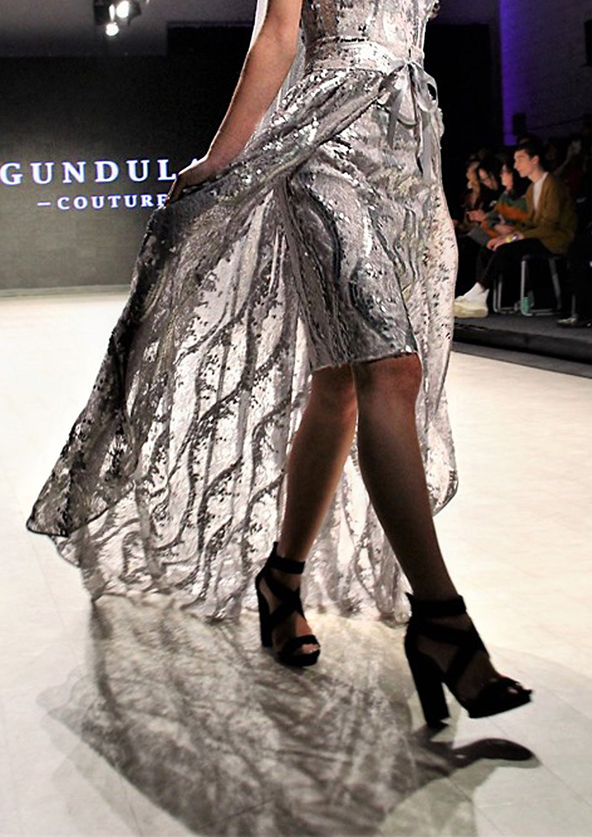 Photo by Mac C Yeah - Edits by Gundula Hirn - Model Laura Liu walking Vancouver Fashion Week Runway